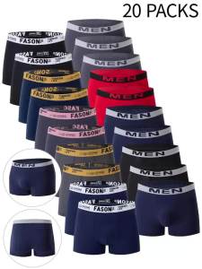 10/14/20 piece mens seasonal fashionable versatile underwear comfortable plus size multi-color combination base casual shorts