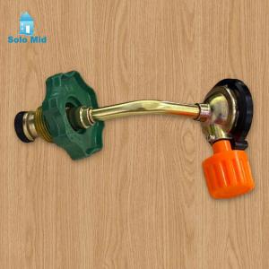 กระบอกถังแก๊สแบบพกพาเติมลมสำหรับทำอาหารกลางแจ้งสินค้ามาใหม่อุปกรณ์เติมลมประหยัดเตาตั้งแคมป์