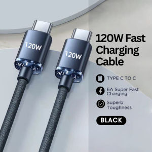 mixshop 120W PD Super Fast Charging CableType C Cable 1m/1.5m/2m [SG READY STOCK]