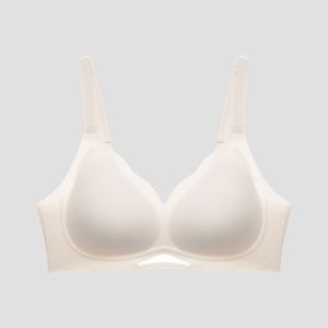 Miiow bra for women Wireless Bra Ice Air Cushion Cup Thin Breathable Seamless Push-up Anti-sagging Bra