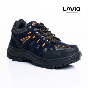 Sepatu Safety Pria Boots Ujung Besi Pria Keren Anti Licin Lavio Gerard Septi Kerja Proyek Lapangan