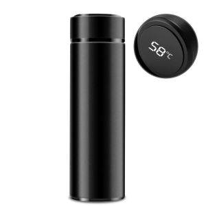 Bình giữ nhiệt hiển thị nhiệt độ cảm ứng inox 304 cao cấp 3 lớp 500ml ly cốc cách nhiệt Thái Lan