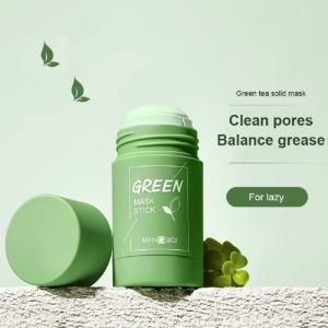 Masker Green Tea Pembersih Komedo Tea Cleansing Clay Stick Masker Pencerah Wajah 40gr