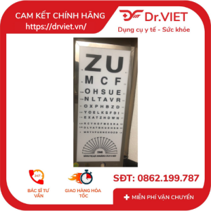 Đèn thị lực chữ ZU