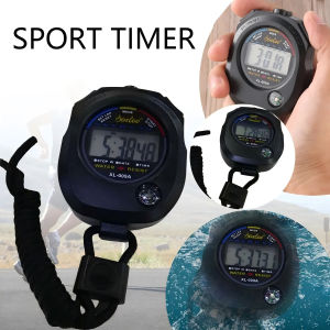 Multi-Function Digital Stopwatch Timer With Battery Handheld chronograph sports stopwatch Marathon judge