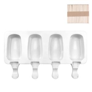 Nontoxic Silicone Popsicles Molds With Multiple Shape Easy Cleaning Freezers Safe Kitchen Essential Ice Lollies Molds