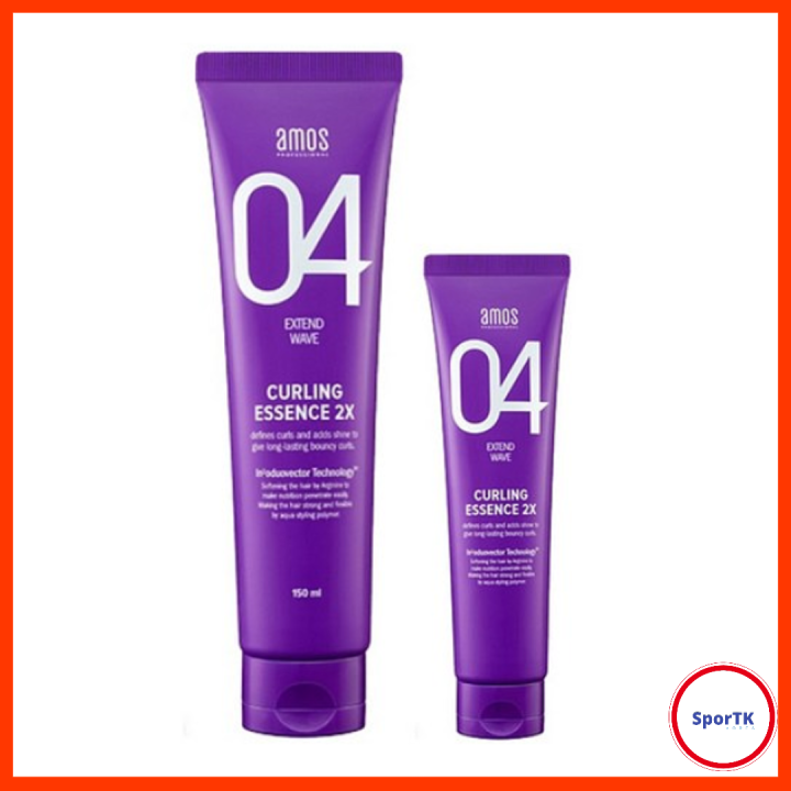 Amos Curling Essence 2X (150ml/40ml) Hair Essence Lazada