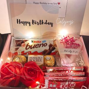 Chocolate Gift Birthday Gift Box Anniversary Gift Friend Valentines Day Gift