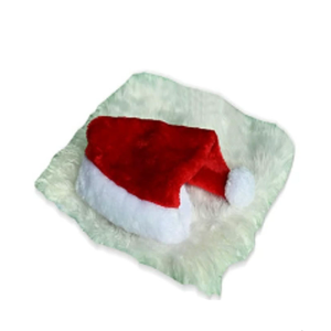 Lions Wigs Santa Hat Dog Christmas Costume Beard Fabric Holiday Dress For Pet Gatherings