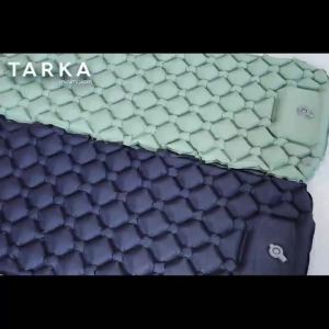 TARKA Inflatable Camping Mats Air Mattress With Pillow Outdoor Tourist Sleeping Pad Self-Inflating Mattress For Hiking Climbing2026