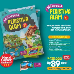 buku Kidzopedia cahaya dan listrik peristiwa alam semesta keajaiban tubuh manusia hewan tumbuhan Energi Gerak Kimia Panas