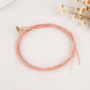 Bộ 6 dây đàn guitar acoustic dùng cho đàn ghita dây sắt lõi thép bọc đồng giá rẻ âm vang ấm DG01 size 10