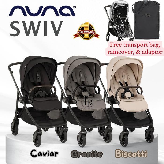 Nuna Swivv Stroller Stroller Enteng Lipat Anak Bayi Newborn