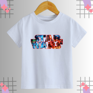 KOKO IMPORT - Baju Kaos Anak Laki-Laki Starwar*S Atasan Lengan Pendek Umur 2-16 Tahun Distro Keren