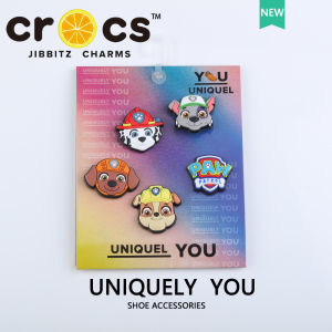 Jibbitz cross set Shoe Buckle PAW Cartoon Shoe Accessories (with Cardboard)