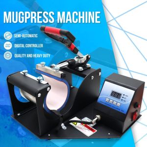 NEW 450W Digital Heat Press Machine Mug Heat Press Machine Digital Coffee Cup Mug Press Latte Transfer