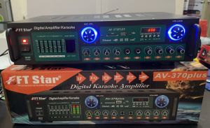 FT STAR Digital Karaoke Professional Mixing Amplifier(BT/FM/USB/SD) 400WX2 With Equalizer AV-370PLUS