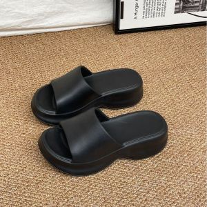 [Free Shipping] EVA Wedge Sandals WomenS Style For Outdoor Wear In Summer Thick-Soled New Summer Flip-Flops For Going Out