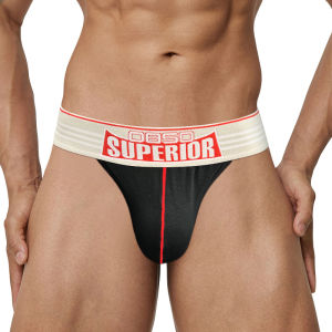 1 Pcs CMENIN BS 844 กางเกงในชายกางเกง U สีเชิงเกิน กระเป๋าผ้าฝ้ายเซ็กซี่ชายชุดชั้น แฟชั่นเข็มขัด