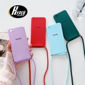HA Case Casing Sling Candy Macaroon Premium tali lanyard Casing  VIVO Y91 Y93 Y95 Y1S V5 Y67 Y66 V9 V11i V15 V15 PRO V20 SE S1 S1 PRO Z1 PRO [SO]