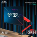 ERGONOZ ขาตั้งจอคอม แขนจับจอ ขาตั้งจอ ขาตั้งจอคอมพิวเตอร์ Monitor Arm รุ่น CORE สีแดง สำหรับหน้าจอ 17 - 32 นิ้ว. 