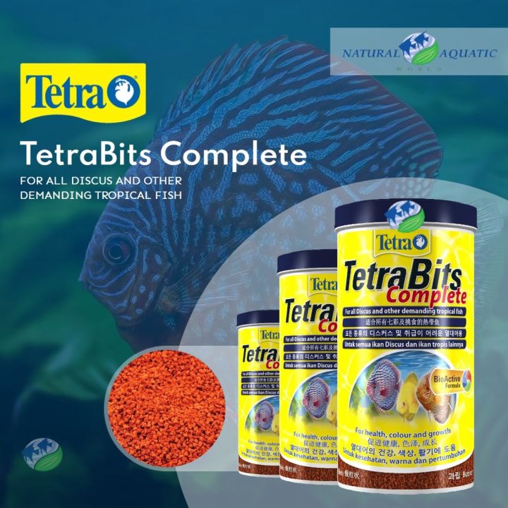 ♝Tetra TetraBits Complete (30g 93g 300g) Tropical Fish food, Discus ...