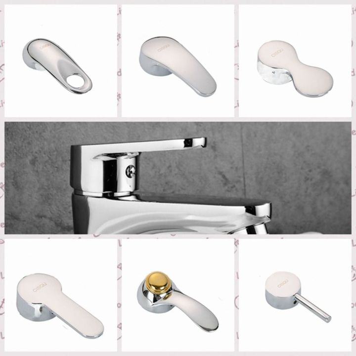 KAROLAI Metallic Durable Bathroom Hot And Cold Water for Kitchen Faucet Valve Handle Faucet