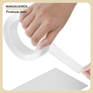 [COD] 1 2 3 5M Nano Tape Double Sided Tape Transparent Reusable Waterproof Adhesive Tapes Cleanable Kitchen Bathroom Supplies Tapes