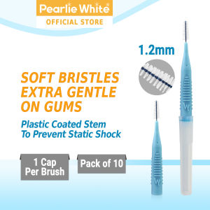 Pearlie White Compact Interdental Brush M 1.2 mm (Pack of 10s)