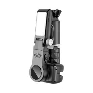 Portable Selfie Stick Tripods with 360 Degree Rotation & Fill Light Multifunction Gimbals Stabilizer for Photography