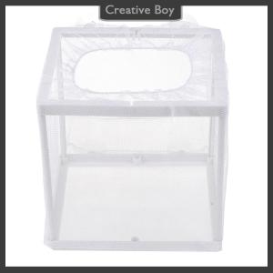 [Creative] Fish Breeding Incubator Net Hanging Fish Hatchery Isolation Box for Aquarium