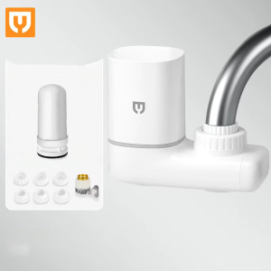 XIAOMI YOUPIN เครื่องกรองน้ำติดก๊อก เครื่องกรองน้ำดื่มไม่ใช้ไฟฟ้า ระบบกรองน้ำสิบชั้น กรองสิ่งสกปรกและสารตกค้างอย่างมีประสิทธิภาพ น้ำดื่มสะอาดใสมั่นใจปลอดภัย ติดตั้งเองได้ง่าย ประหยัดพื้นที่ใช้งานได้สะดวกทุกครอบครัว