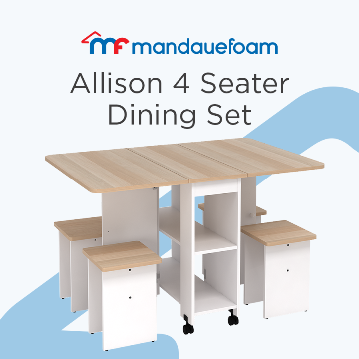 Mandaue Foam Allison Seater Dining Set Seater Modern Furniture