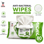 Wet Wipes Antibacterial Lemon Wet Wipes Cleaning Wipes wet tissue Thick Wet Wipes Xl Large Size | 90 Sheets / pack
