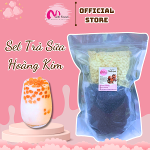 Set Nguyên Liệu Pha Trà Sữa Hoàng Kim (Thành phẩm 30-35 ly) MULTIFOOD
