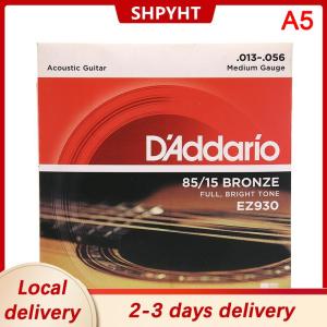 [COD] SHPYHT Local delivery Ship within 24 hours One Set Of 6 Strings Acoustic Guitar Strings EZ890 - EZ930 85 15 Bronze Material