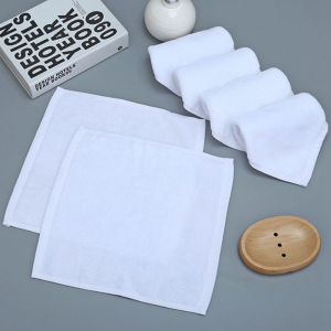 LILY & ADORA 12pcs One Dozen Benta Mini CONNON Face Towel For Kids 25x25cm Size Cotton Towel