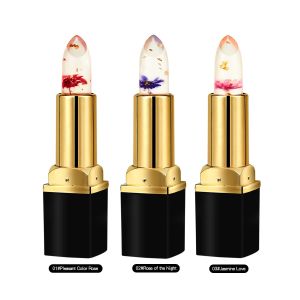 Warm Change Petal Lipstick Moisturizing Gold Foil