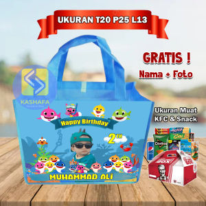 (70 PCS KFC) Tas Ultah Anak Muat KFC Tas Ultah Murah Muat KFC Tas Ulang Tahun Anak Free Nama Dan Foto Tas Ultah Murah Free Desain Karakter Bebas Tas Snack Ulang Tahun Tas Souvenir Ultah Tas Berkat Tas Aqiqah Tas Mengenang Tas Khajatan Tas Khitan