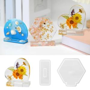 Handmade Love Themed Picture Frame Mold Beginner Friendly Silicone Decoration Molds for Making Decorative Photo Frames