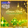 Lampu Raya Ketupat 2025 Jala Style Lampu Lip Lap Raya Kalis Air Eid Light Lampu Ramadan Lampu Raya Decoration NET STYLE. 