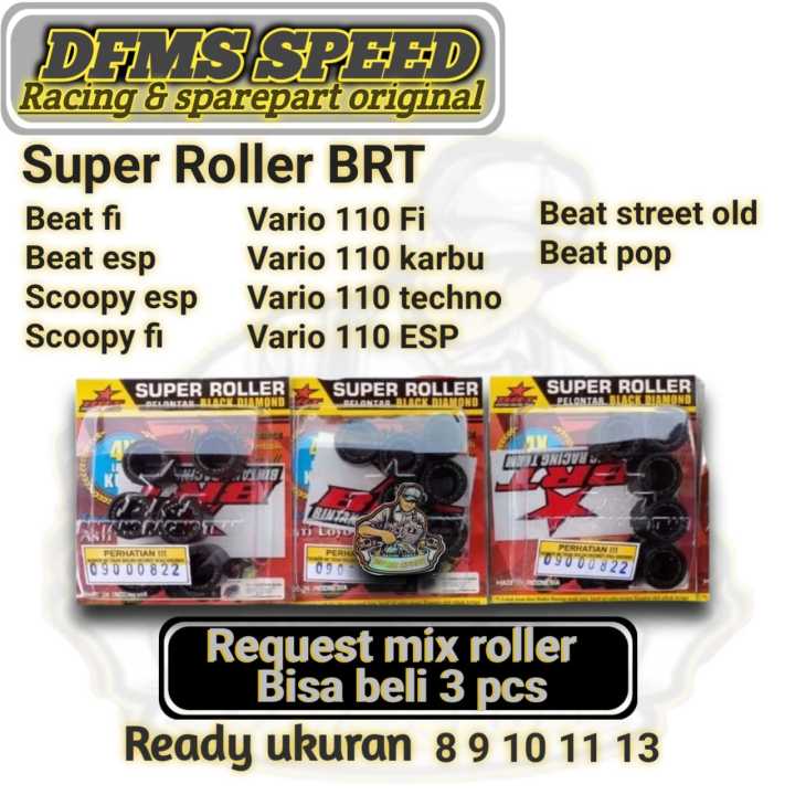 Roller BRT Beat fi/esp scoopy fi/esp spacy fi Vario 110 fi/esp Vario Techno 110 karbu Vario 110 karbu CW