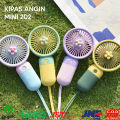 KIPAS ANGIN MINI PORTABLE RECHAREABLE KIPAS FAN MINI 202. 