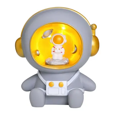 SANX LED Night Light Creative Astronaut Night Lamp Ambient Light Table Lamp Bedside Lamp Piggy Bank