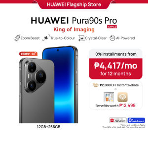 HUAWEI Pura 90s Series 5G Smartphone l 200MP Ultra Large Sensor Telephoto Camera* l 50MP Ultra Lighting HDR Camera* l 2nd Gen True-to-Colour Camera l AI-powered Imaging