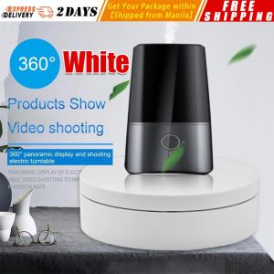 ❤️【Same Day Delivery】 Electric Rotating Display Stand 360 Degree Turntable Jewelry Holder Battery for Photography Video Shooting Props Electric-Turntable