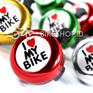 Bell Warna Import Sepeda Kring I Love My Bike | High Quality