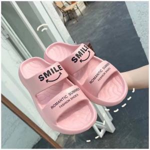 Dép nữ bánh mì 2 quai dép quai ngang nữ bánh mì siêu êm đế 4cm