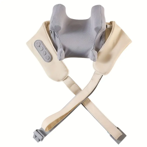 ZennRehab Cordless Deep Tissue Neck & Shoulder Massager with Finger Pressure Electric Kneading & Squeezing Pain Relief
