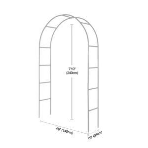 ✅พร้อมส่ง🔥ซุ้มกุหลาบเลื้อย 13mm โครงเหล็กแข็งแรง ถอดออกได้ ติดตั้งง่าย เหมาะสำหรับตกแต่งสวนกลางแจ้งและพื้นที่สวนกุหลาบ